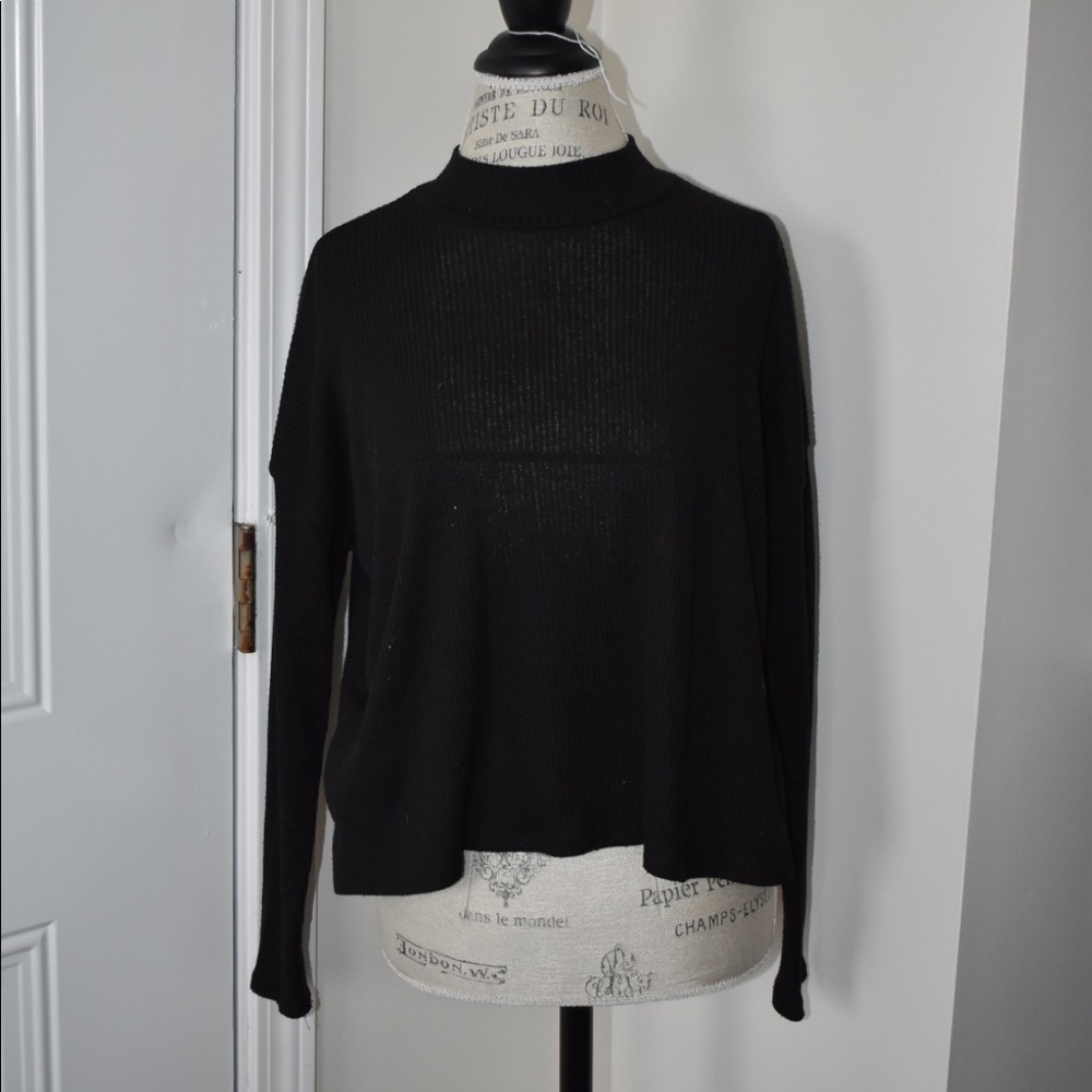 Black turtleneck